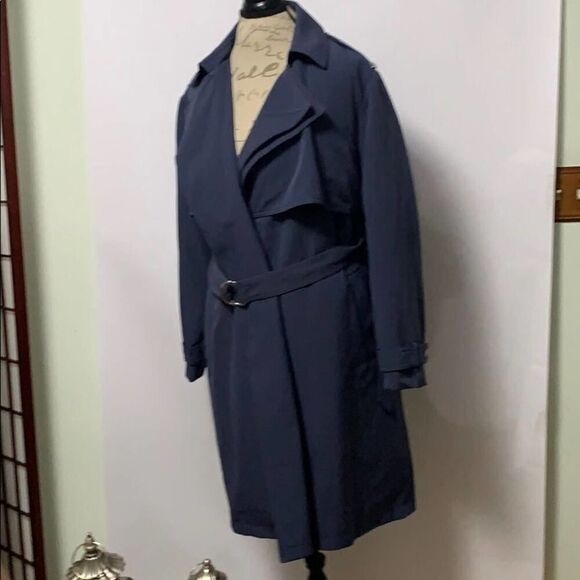 NWT MICHAEL MICHAEL KORS DARK CHAMBRAY COA… - Picture 2 of 8